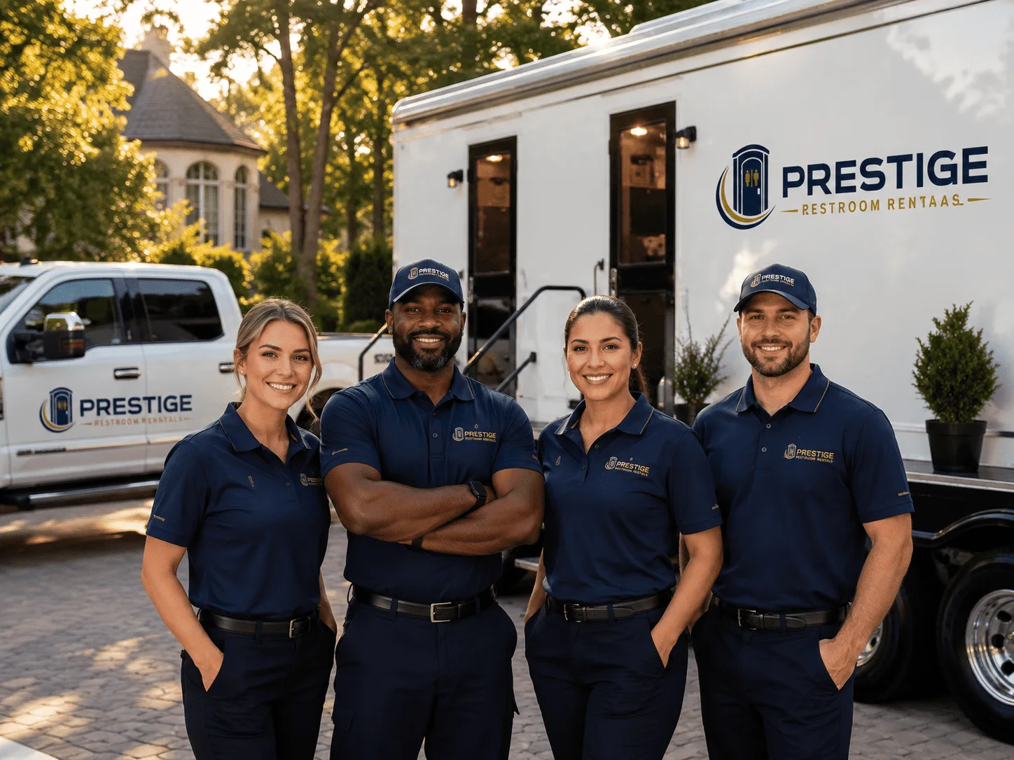 Trusted Luxury Portable Restrooms company in Lakeshore, CA